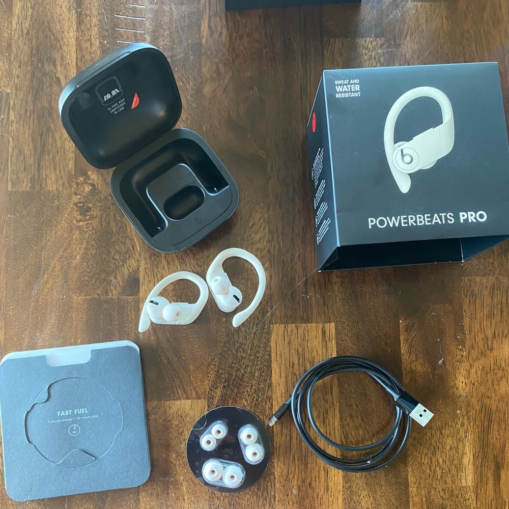 Powerbeats Pro True Wireless Bluetooth Earphones Off White